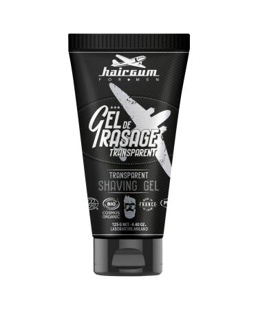 Hairgum Organic Transparent Hair Scrunchie Gel - Mens Shaving Gel - Get Smooth Texture Beard Style - Clear Gel for Beard Grooming and Beard Shaving