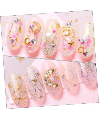 Healeved 16 Boxes Nail Art Decorations Manicure Metal Wire Nail Wire Nail Art Threads Manicure Threads Nail Ornaments Nail Threads Manicure Metal Threads Nail Art Accessory Charm Alloy Line - Buy Online on GoSupps.com