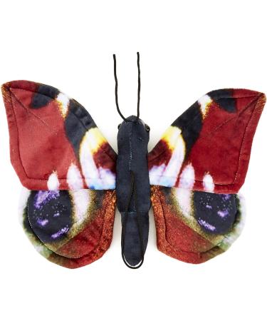 Zappi Co 100% Recycled Plush Peacock Butterfly Toy | Eco-Friendly Stuffed Animal Collection for Newborns | 28.5cm Width - Buy Online on GoSupps.com