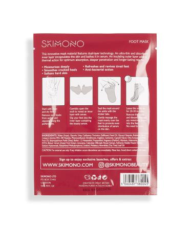Buy 4x Pack of Total Condition Foot Masks - Hydrating & Repairing | International Shipping Available - Buy Online on GoSupps.com