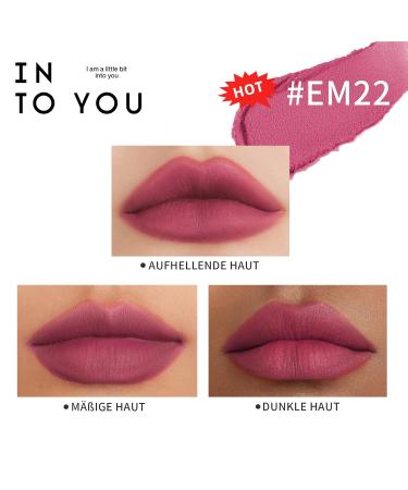 Into You Matte Lip Tint - Long-Lasting Waterproof Lip Gloss & Liquid Blush | Enhance Your Lips' Beauty (EM22) - Buy Online on GoSupps.com