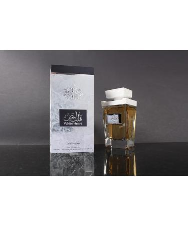 Almas Perfumes White Heart Eau De Parfum Spray - Unisex Spray - 3.4 Fl Oz (100 ml) - Long-Lasting Aroma - Luxurious Scent of Arabia for Men And Women - Buy Online on GoSupps.com