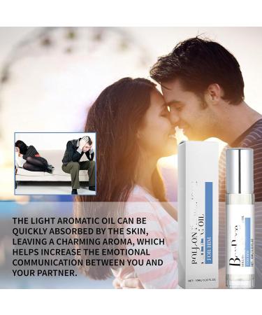 Valentine's Day Sale Box Rose Perfume Oil For Man Long Lasting Roll On Perfume Oil Portable Perfume for Male-2pcs - Buy Online on GoSupps.com