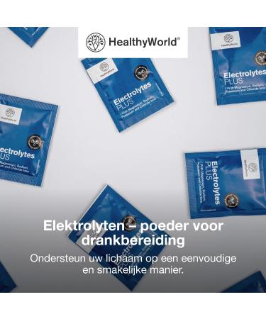 Be Healthy Group doo Electrolytes Powder for Drink Preparation Chloride Sodium Magnesium and Potassium 20 Sachets Body Hydration With Added Zinc & Vitamin B6 Lemon & Lime - Buy Online on GoSupps.com