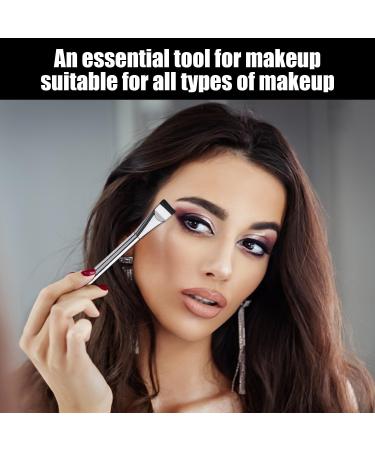 2 Pieces Foundation Brushes and 2 Pieces Eyebrow Brushes Foundation Brushes for Liquid Makeup Flat Foundation Brushes Flat Top Facial Brushes Easy to Use Liquid Foundation Brushes - Buy Online on GoSupps.com