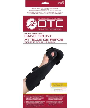 Buy OTC Soft Resting Hand Splint - Night Immobilizer for Wrist Fingers & Thumb | Black Small-Medium Right Hand - International Shipping Available - Buy Online on GoSupps.com