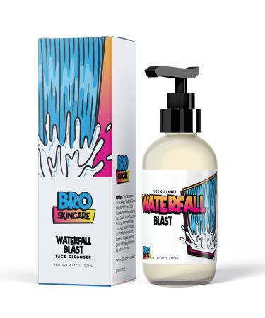 Hawaiian Waterfall Blast Face Cleanser Men s 100% All Natural Organic Face Wash - Facial Cleanser Made With Deep Cleaning Plant Based Ingredients and Essential Oils Aloe Cucumber Witch Hazel. Non Drying Non Oily No Harmful Chemicals.- 4oz - 2 Month Supply