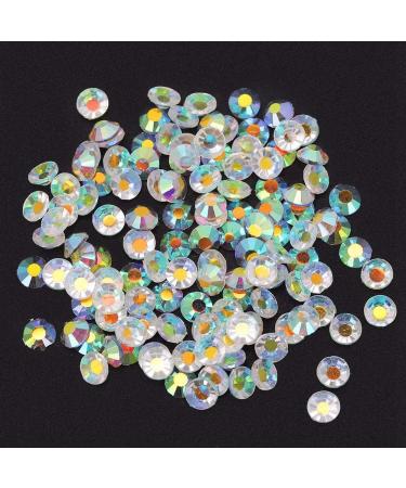 Nail Art Rhinestones ANGGREK 6 Grids Colorful Nail Art Rhinestones DIY AB Round Glitters Rhinestones Multiple Sizes Nail Decoration Rhinestones Manicure Tool(AB COLORFUL) - Buy Online on GoSupps.com