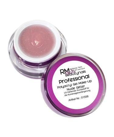 15ml Polyacryl UV Gel Make-Up Nude Glitter Acrylic Gel LED Building Gel Professional Line 15 ml (1 pack)