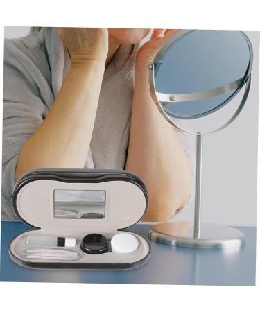 Solustre Multi-Purpose Glasses Case & Organizer | 2-in-1 Contact Lens & Schnapps Glass Storage Solution - Buy Online on GoSupps.com