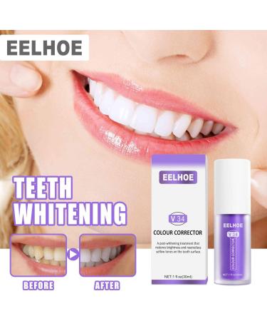 Shop 2-Piece Tooth Cleaning Toothpaste Set | V34 Color Corrector & Sensitive Teeth Solution - Buy Online on GoSupps.com