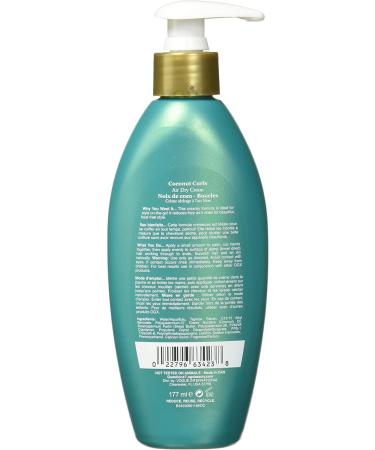OGX Locking + Coconut Curls Air Dry Cream 177ml - Buy Online on GoSupps.com