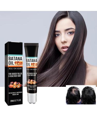 Batana Oil Roll-On Liquid For Hair Growth 20ml Denser Fuller Healthier Hair Oil Nourish Damag Hair Roll-On Liquid 20ml Batana Oil Roll-on Liquid For Hair Growth Nourish Damaged Hair Oil - Buy Online on GoSupps.com