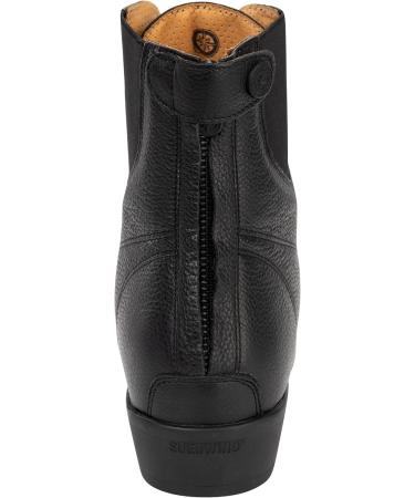 Suedwind Advanced II BZ Lace Soft Riding Ankle Boots - Black Leather Jodhpur Boots with Zipper | Comfortable Slip-On Fit | EU Size 39 - Buy Online on GoSupps.com