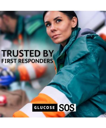 Glucose SOS Glucose Powder Packets with Natural Dextrose, Fast-Absorption That Instantly Dissolves in Your Mouth with No Water Needed, Sweet & Tangy 6 Servings 0.55 Ounce (Pack of 6) Sweet & Tangy - Buy Online on GoSupps.com