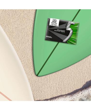 5 GUM Spearmint-Rain Flavoured Sugar Free Chewing Gum 35 Sticks 6 Packs - Buy Online on GoSupps.com