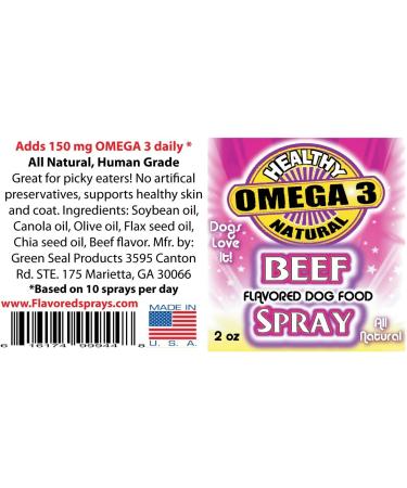 Delicious Flavored Omega 3 Dog Food Toppers - All Natural & Holistic - Buy Online on GoSupps.com