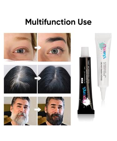 Libeauty Black Tint Kit - Professional Salon-Quality Black Hair Color Kit with Tools for Home Use (15ml) - Buy Online on GoSupps.com