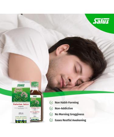 Salus Valerian Fresh Plant Juice | Natural Sleep Aid Promotes Deep Sleep and Anxiety Relief | Calming Support| Herbal Supplement Relax Body and Mind | Organic Valerian Root and Herb | Vegan - Buy Online on GoSupps.com