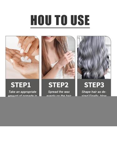 Colored Hair Wax30ml Temporary Color Wax Washable Styling Cream for Everyone Party Cosplay Halloween Red E - Buy Online on GoSupps.com