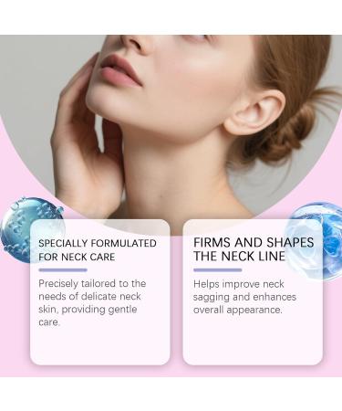 Neck Firming Cream with Roller Anti Aging Neck and D collet Moisturizer with Multi Peptide Collagen Retinol Neck Cream for Tightening and Firming Skin Smooths Wrinkles & Fine Lines - Buy Online on GoSupps.com