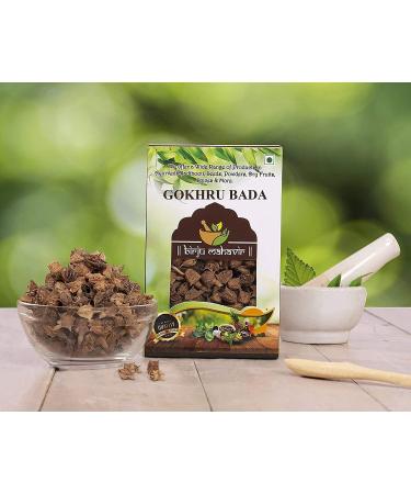 Buy CROW Birju Mahavir Gokhru Bada - Large Caltrops (Pedalium Murex) 100g | Premium Quality Herbal Supplement | International Shipping Available - Buy Online on GoSupps.com