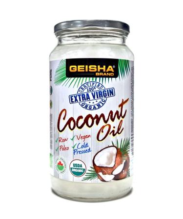 GEISHA Organic Extra-Virgin Coconut Oil (1000ml)