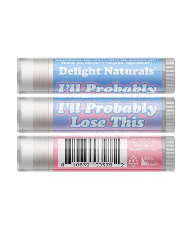 Delightfully Rude Lip Balm Set of Three - Unique & Fun International Shipping - Buy Online on GoSupps.com