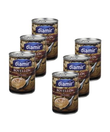 Lot 6x Whole Rovellon Mushroom - Box 355g