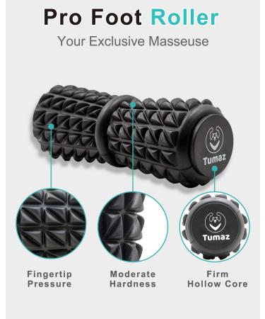 Tumaz Foot Massage Roller - Ergonomic Plantar Fasciitis Relief | Myofascial Pain & Foot Health Solution - Buy Online on GoSupps.com