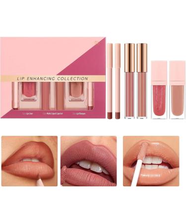 Gloss de maquillage - Kit de maquillage pour les l vres - Kit de rouge l vres de beaut pour filles - Pour les jours les voyages le travail les adolescents les rendez-vous les - Buy Online on GoSupps.com