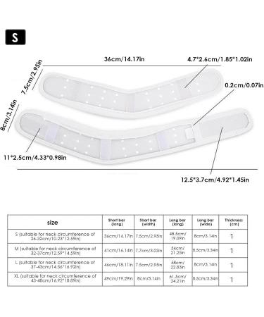 Vesone Neck Support Collar - Adjustable Breathable Neck Pillow for Pressure Relief | Contoured Support for Car Home & Office - Buy Online on GoSupps.com