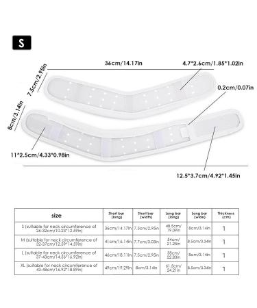 Adjustable Neck Collar Support Pillow - Breathable Comfort for Sleeping & Office | Ideal for Men Women & Teens - Buy Online on GoSupps.com