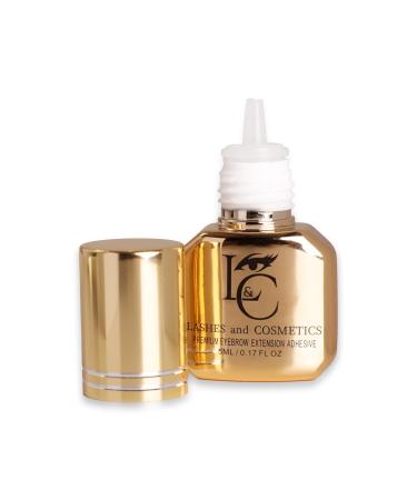 Premium Clear Eyebrow Extension Glue - Hypoallergenic Easy-to-Use Adhesive for Natural-Looking Eyebrows | Ideal for All Types of Eyebrow Extensions - Buy Online on GoSupps.com