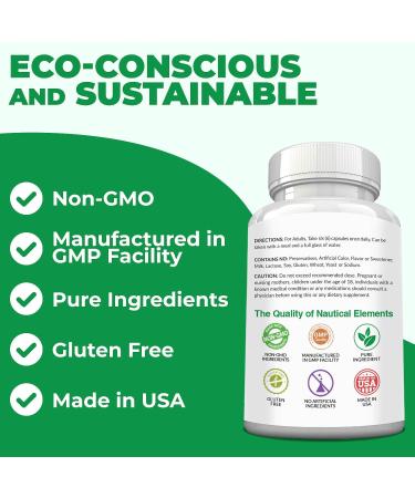 Spirulina Capsules 3000mg - 40 Servings Of Organic Spirulina Capsules - Rich in Protein Antioxidants & Vitamins - 240 Organic Espirulina Powder - Supports Immune & Cardiovascular Health 240 Count (Pack of 1) - Buy Online on GoSupps.com