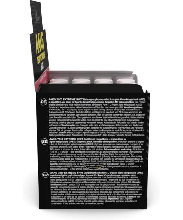 Olimp AAKG Extreme Shot 7500 Grapefruit Ampoules - Pack of 20 (24764) - Buy Online on GoSupps.com