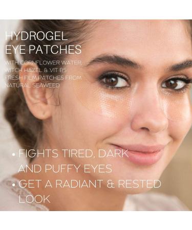 Littorelle Hydrogel Eye Pads - Moisturizing & Brightening 5-Pack with Cornflower Water - Reduces Dark Circles & Swelling | International Shipping - Buy Online on GoSupps.com