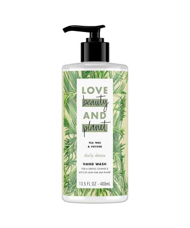 Love Beauty And Planet Yuzu Vanilla Tea Tree Vetiver Hand Wash Set - 4 Pack, 13.5 Fl Oz Each - Buy Online on GoSupps.com