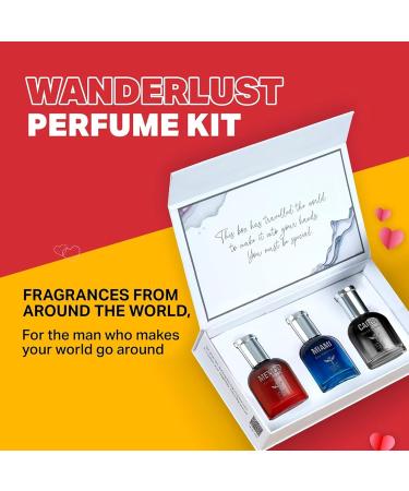 JP Perfume for Men | Premium Perfume Set for Men - 30ml x 3 | Perfume Gift Set for men | Long Lasting Fragrance Perfume Set rakhi gift for brother - Buy Online on GoSupps.com