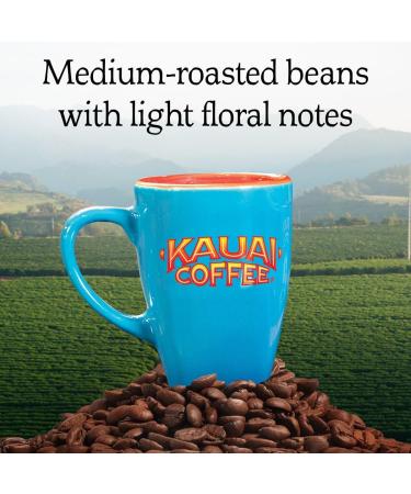 Kauai Coffee Koloa Estate Medium Roast Hawaiian Premium Ground Coffee 283g Bag - Buy Online on GoSupps.com