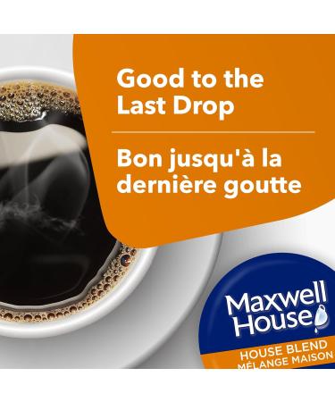 Tassimo Maxwell House House Blend Coffee Single Serve T-Discs 126g (5 Boxes of 16 T-Discs) Coffee House Blend 80 count (Pack of 1) - Buy Online on GoSupps.com