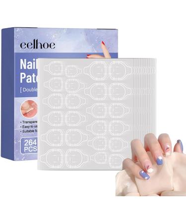 Nail Adhesive Tabs Jelly Double Sided Nail Adhesives | Press on Nails Sticky Tabs Glue Tabs Transparent Flexible for - Buy Online on GoSupps.com