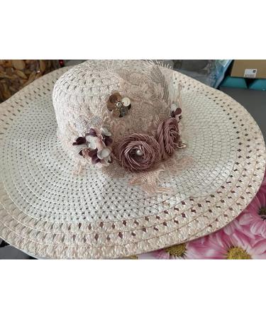 RUINUO 3D Lace Beads Flower Applique Patch - Handmade Floral Embroidered Sew On Patch for Wedding Dress - Colorful Rose Design - 1pcs - Buy Online on GoSupps.com