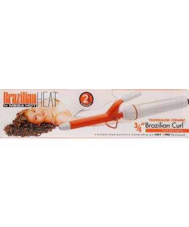 Brazilian Heat Tourmaline Ceramic Curling Iron 0.75 Inch - BBH3101 | International Shipping Available - Buy Online on GoSupps.com