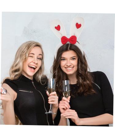 Beatifufu Bunny Ear Headband Party Hairbands Women Headpiece Women Hair Decoration Bunny Ears Adult Bunny Ear Hair Decoration Plush Headbands for Women Hair Accessories for Hair Bands - Buy Online on GoSupps.com