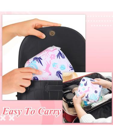 Shappy Sanitary Napkin Bag - Menstrual Period Pad Pouch Kit for Women - Set of 4 Zipper Bags - Buy Online on GoSupps.com