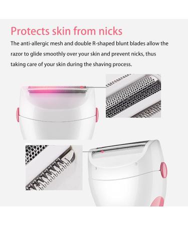 Buy Women's Electric Shaver - 3-Blade Cordless Wet/Dry Foil Razor for Smooth & Safe Shaving - Ideal for Girls & Women - International Shipping Available - Buy Online on GoSupps.com