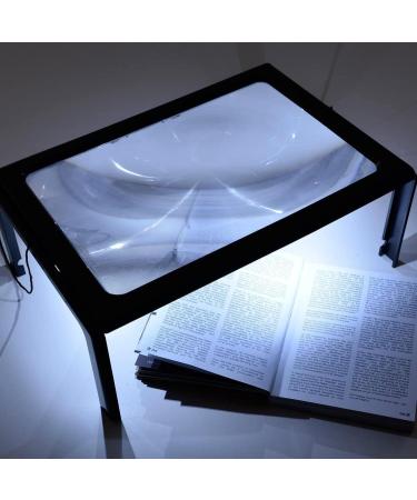 Professional Hands Free with Cord LED Magnifier for Reading Black Full of Stars - Buy Online on GoSupps.com