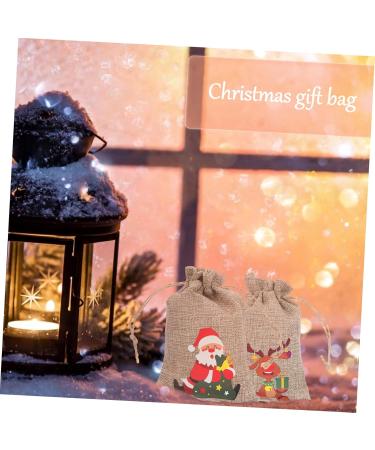 PRETYZOOM Candy Bags 18 pcs Bag Aging Holding Favor Ing Decor Pendant Candy Simple Bags Xmas Christmas Elk Party 15X10CMx3pcs Assorted Colorx3pcs - Buy Online on GoSupps.com