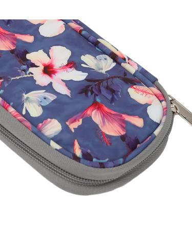 Compact Insulin Cooler Travel Case for Pens - Portable Carrying Bag for Work & Office (Begonia Flower) - Buy Online on GoSupps.com